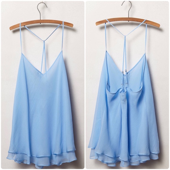 2XHP Anthropologie Eloise Torrance Silk Cami NWT - Picture 3 of 4
