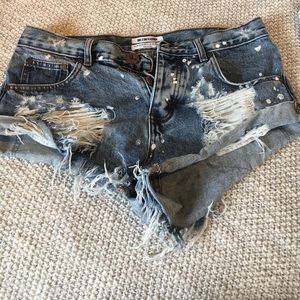 One teaspoon jean shorts