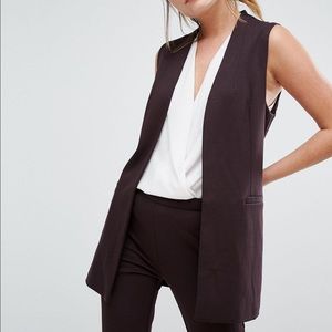 ASOS New Look Sleeveless Blazer Jacket