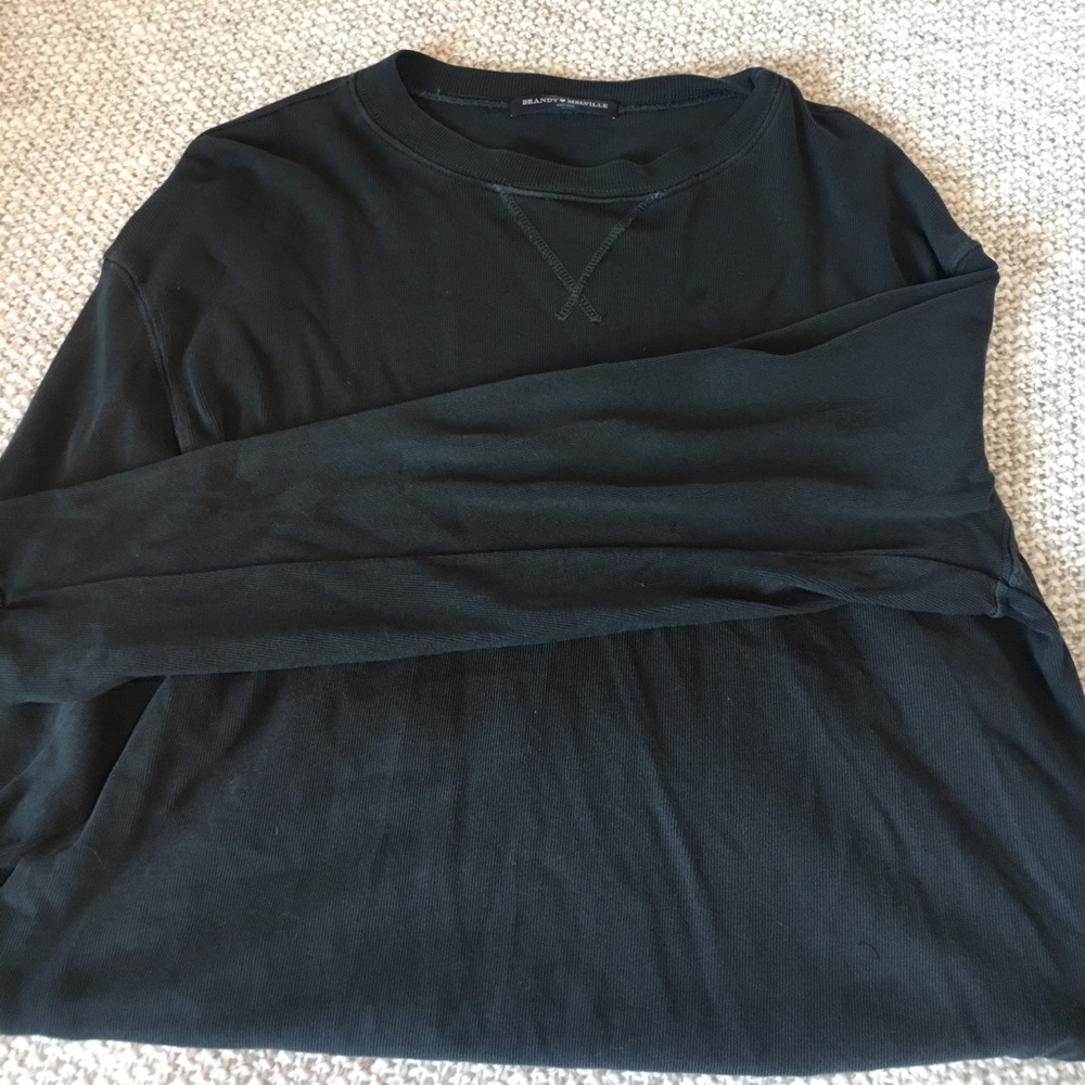 Brandy Melville charcoal grey sweatshirt