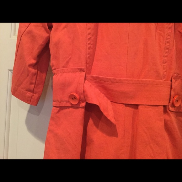 🤑🤑Burnt Orange 100% Cotton Coat - Picture 6 of 8