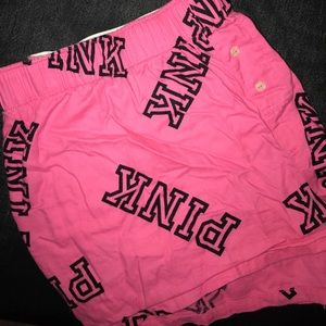 Pink boxers!!