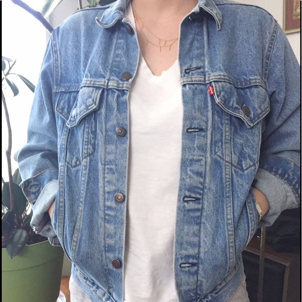 Authentic Levi Strauss denim jacket.