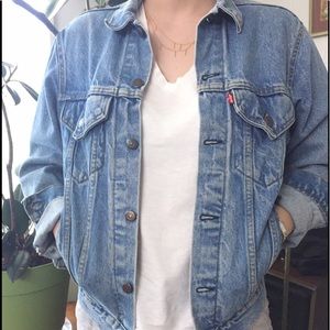 Authentic Levi Strauss denim jacket.