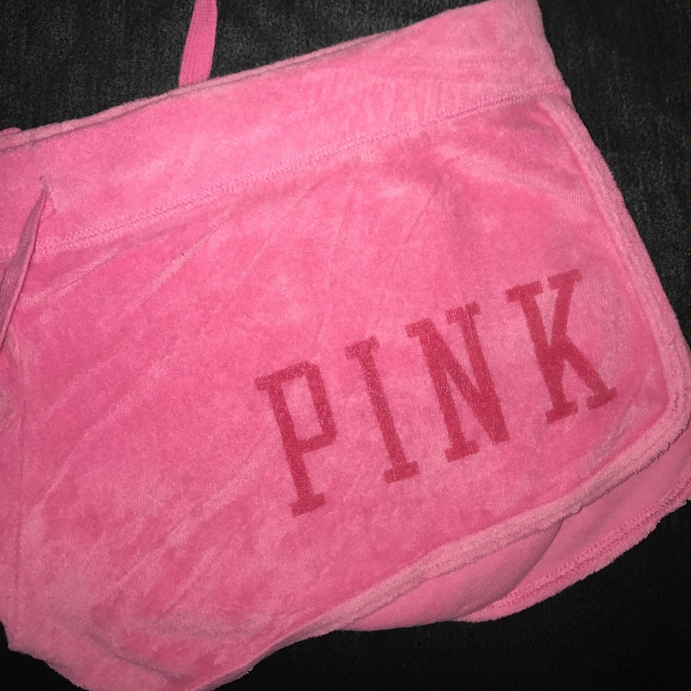 Terrycloth PINK shorts