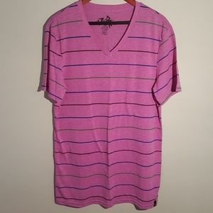 Vurt v-neck soft pink t-shirt, never worn!