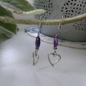 Heart shaped earrings