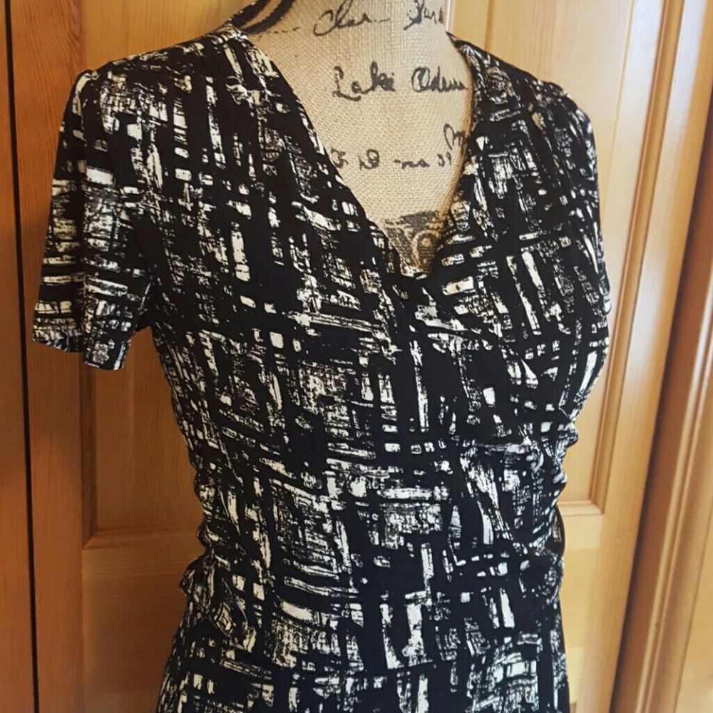 Chicos Faux Wrap Dress