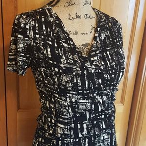 Chicos Faux Wrap Dress