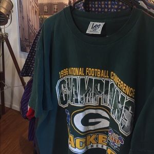 Men's '96 Lee Sport GreenBay Packers Championship