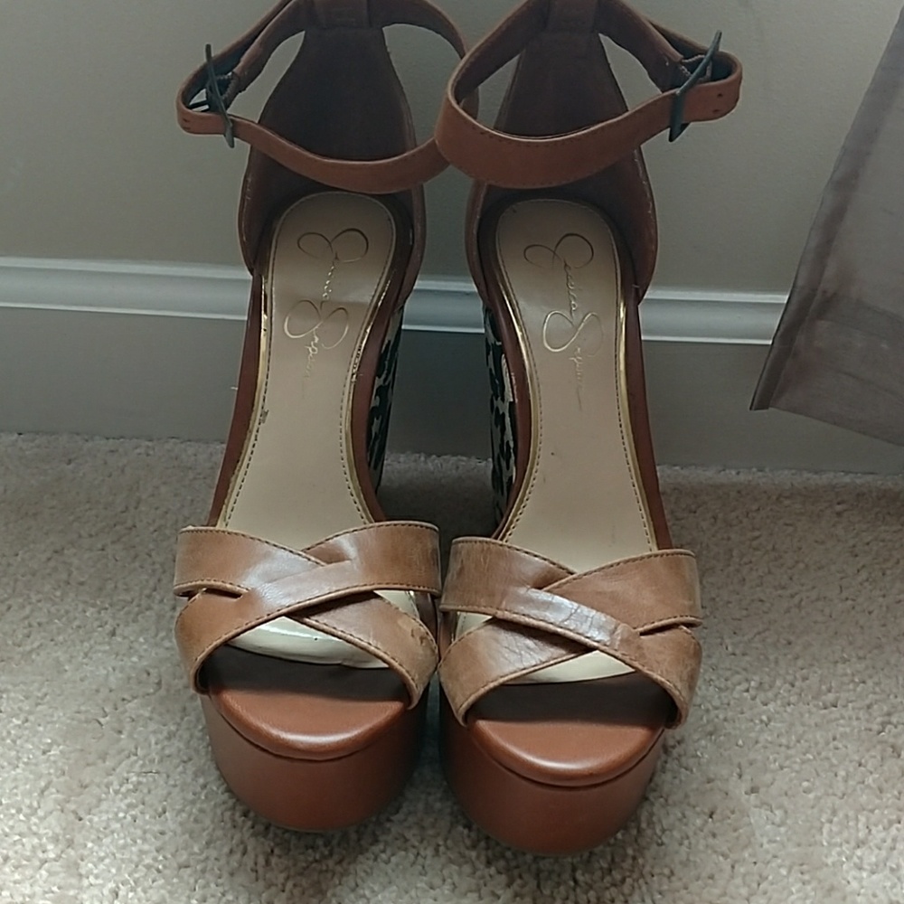 Jessica Simpson wedges