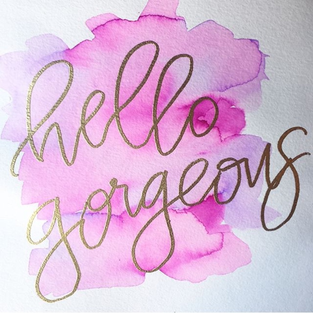 Watercolor Quotes!