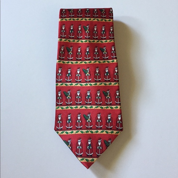 Tango Silk Christmas Tie - Picture 1 of 7