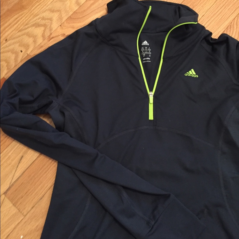 Adidas navy athletic pullover