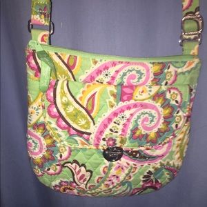 Vera Bradley Small Crossbody purse and ID case.