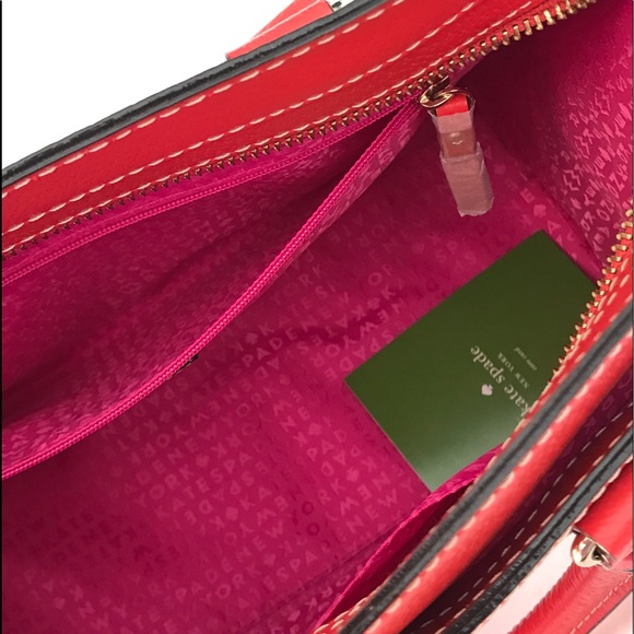 Kate Spade Wellesley Durham Leather Satchel - Picture 7 of 7