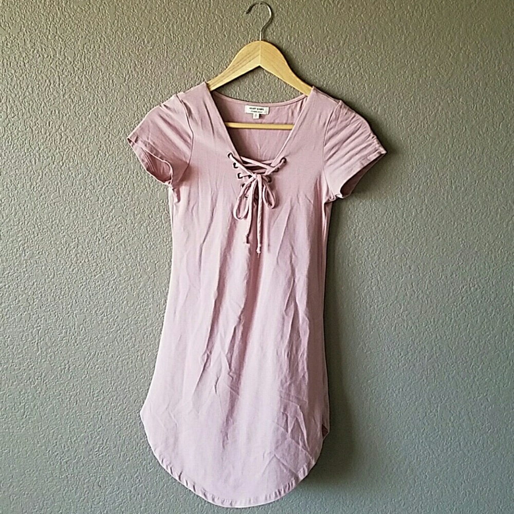 Pink Dress with lace
