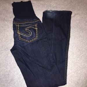 Maternity Silver jeans