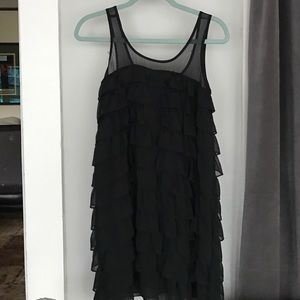aerie ruffle dress