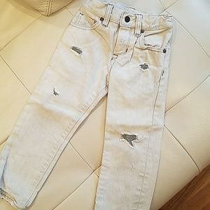 Gap bone colored jeans