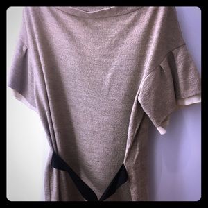 3.1 Phillip Lim Gold Belted Top