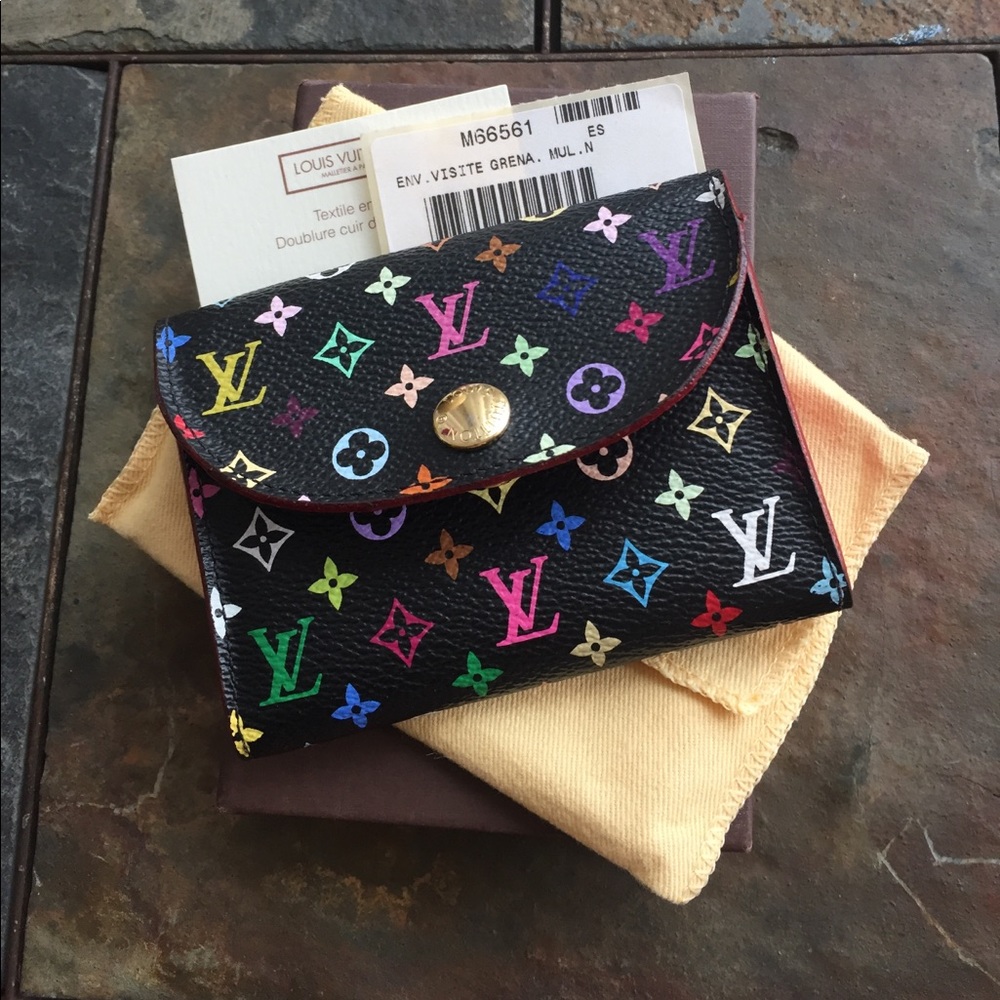 🌹SALE! Today only! LV Multicolore Card Case 🌹