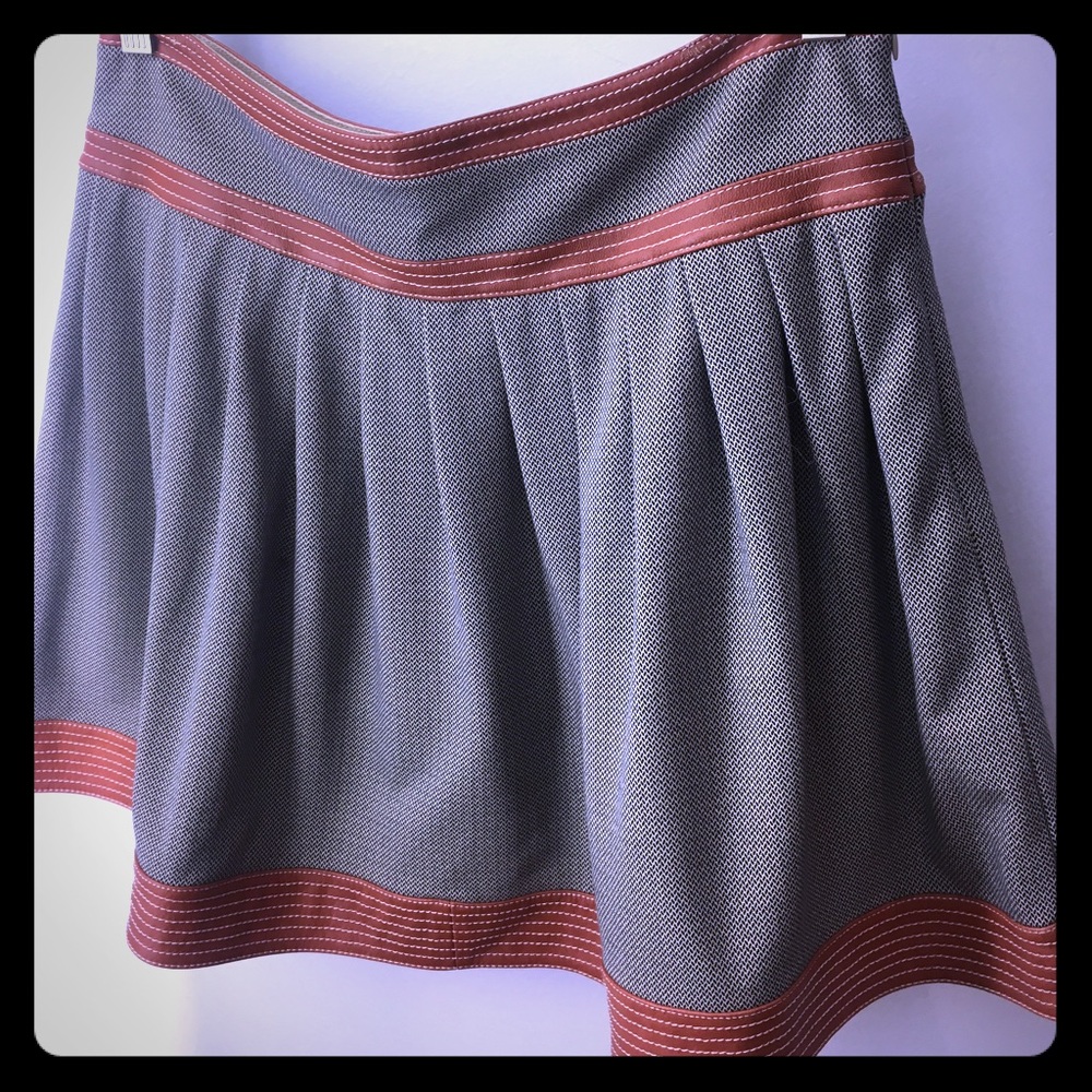 Diane von Furstenberg cheerleader skirt
