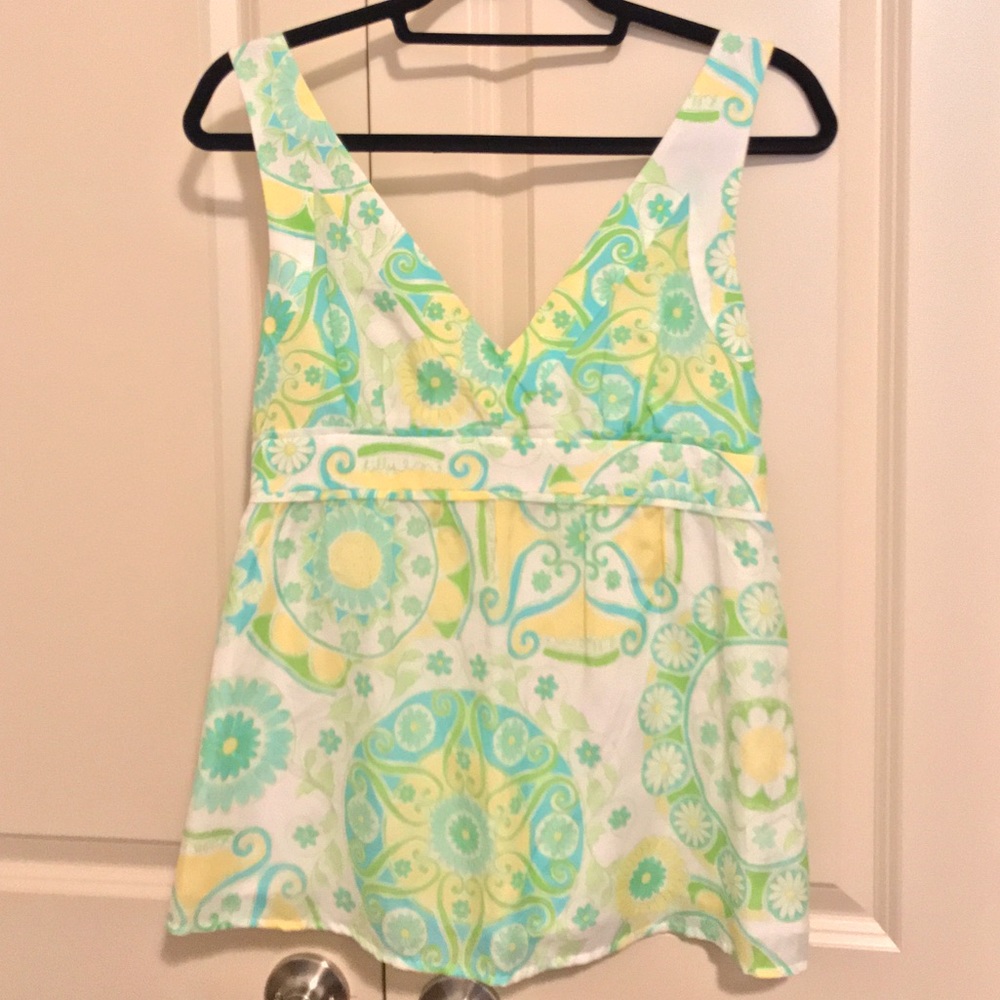 Lilly Pulitzer Silk Sleeveless Top