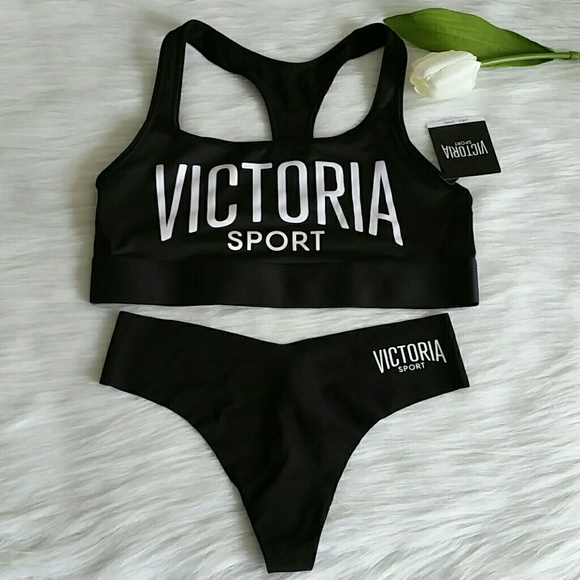 Victoria's Secret Other - VS SPORTS BRA L & PANTY L. nwt