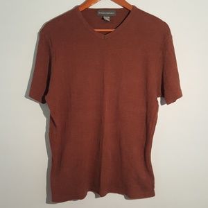 Banana Republic rust colored t-shirt, 100% cotton!