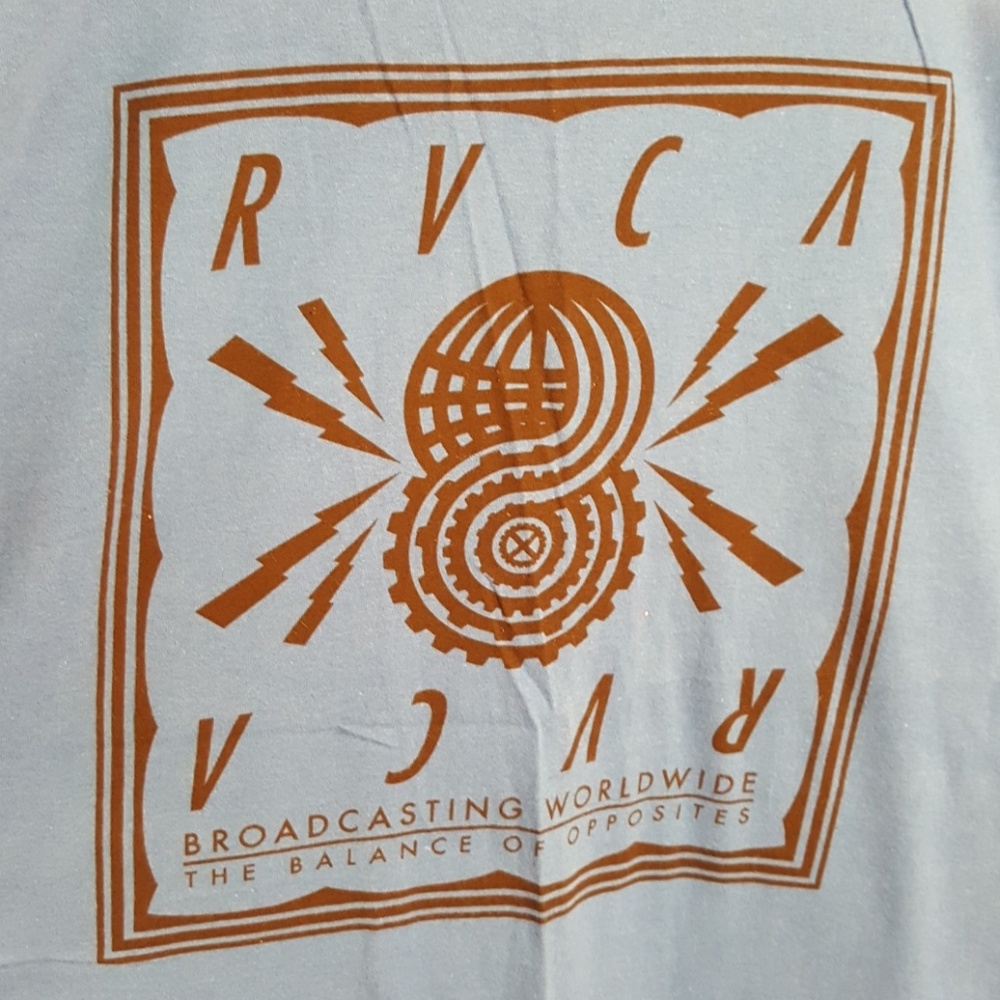RVCA blue t-shirt