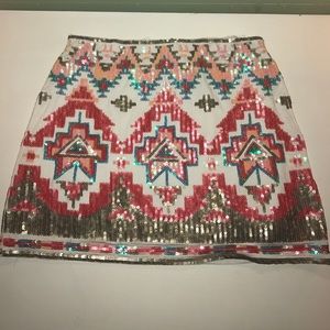 Sequin Skirt