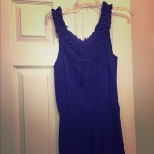 Amanda Uprichard silk purple dress