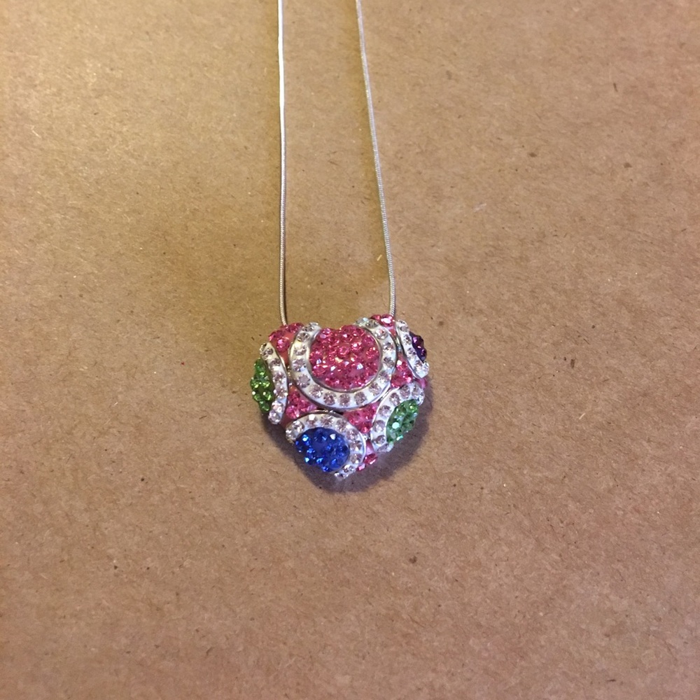 Crystal Heart Pendant
