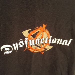 Lost black t-shirt, 100% cotton! Structured