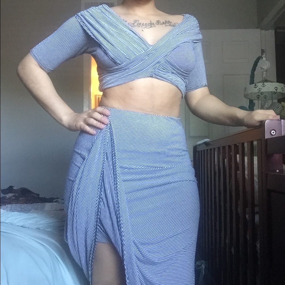 Skirt and shirt set
