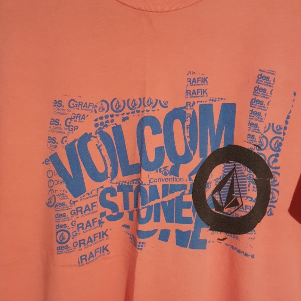 Volcom salmon t-shirt - Picture 3 of 4