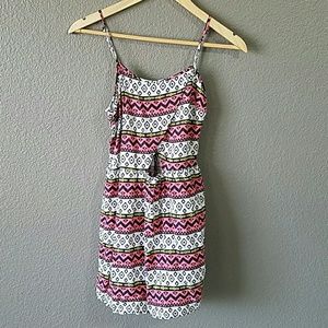 Aztec Print Dress