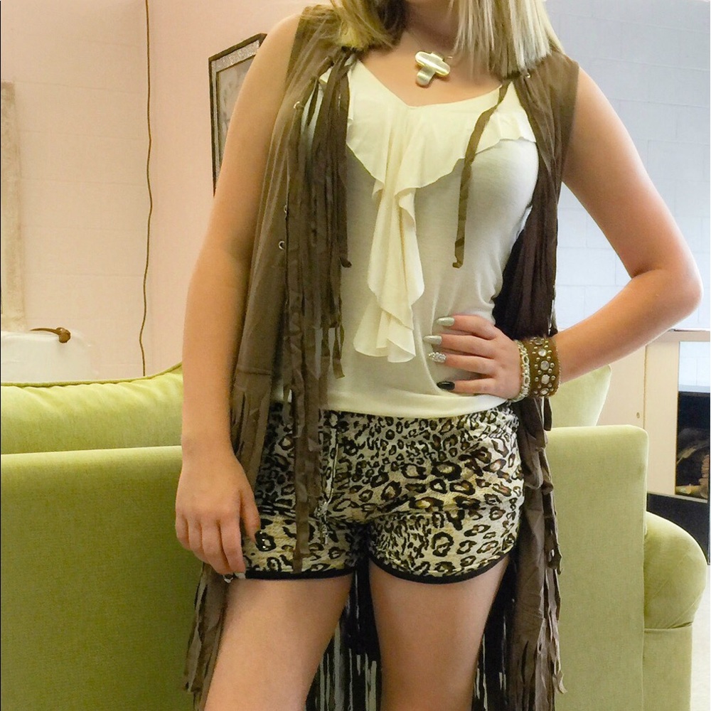Fringe vest!