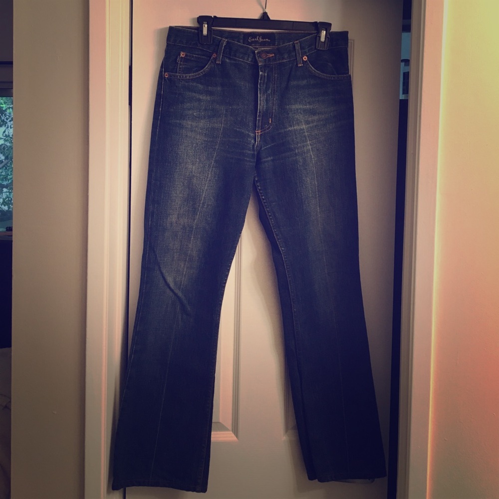 Denim boyfriend jeans