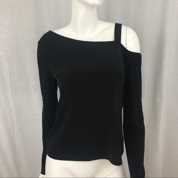 New York & Company Tops - SOLD 🌴Sz Medium NY & Co. One Shoulder Long Top