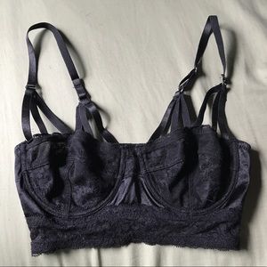 Sexy Lace Longline Bra