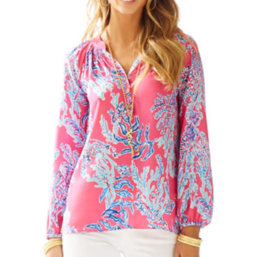 Lilly Pulitzer Elsa - Pink Samba- RARE Elsa print