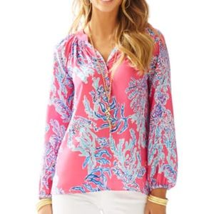 Lilly Pulitzer Elsa - Pink Samba- RARE Elsa print