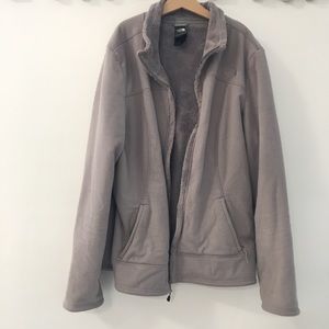 North Face Grey Fleece