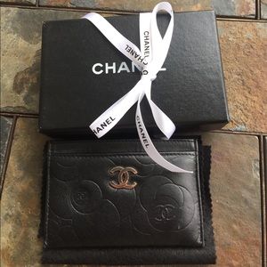 🌸SALE! Today only! Chanel Camellia Card Case 🌸