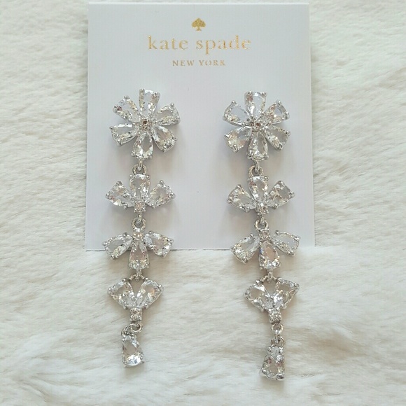 kate spade Jewelry - Kate Spade Be Adorned Crystal Drop Earrings