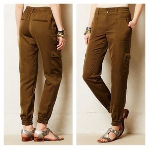 NWOT Anthropologie Aubrey Cargo Trousers