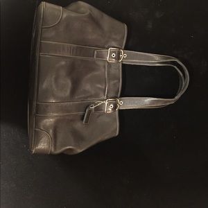 Coach leather bag. Used....