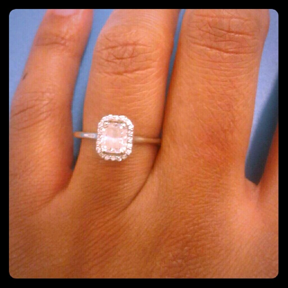 Vera Lab Grown Diamond Wedding Ring (1.3 Carat) -14K White  Genuine diamond wedding ring